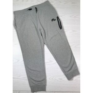 Nike Air Pivot Joggers Men 2XL Gray Tapered 100% Cotton Athlesiure 687054-063